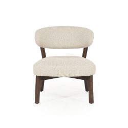 Fauteuil Mikky bruin - taupe Moon, van Eleonora, detailfoto 6