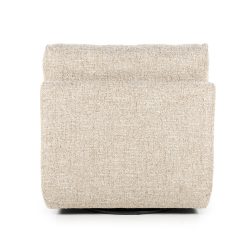 Fauteuil Lucia Taupe Donna, van Eleonora, detailfoto 6