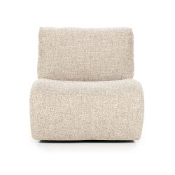 Fauteuil Lucia Taupe Donna, van Eleonora, detailfoto 7