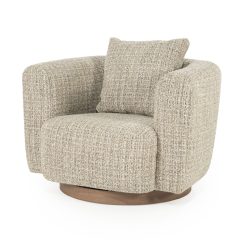 Fauteuil Jordan Taupe Asti, van Eleonora, hoofdfoto