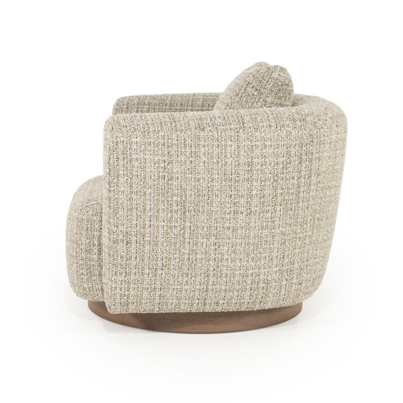 Fauteuil Jordan Taupe Asti, van Eleonora, detailfoto 6