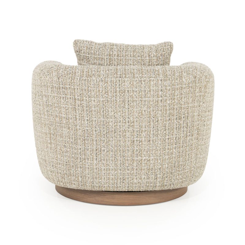 Fauteuil Jordan Taupe Asti, van Eleonora, detailfoto 7