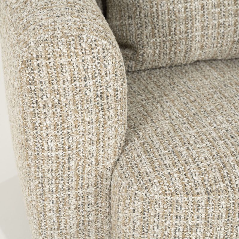 Fauteuil Jordan Taupe Asti, van Eleonora, detailfoto 10