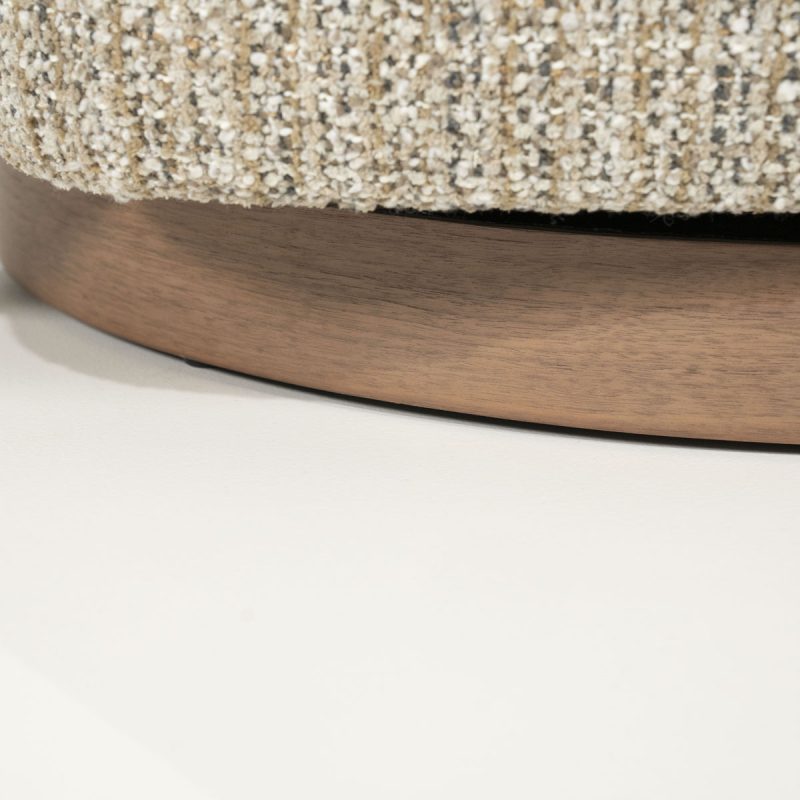 Fauteuil Jordan Taupe Asti, van Eleonora, detailfoto 11