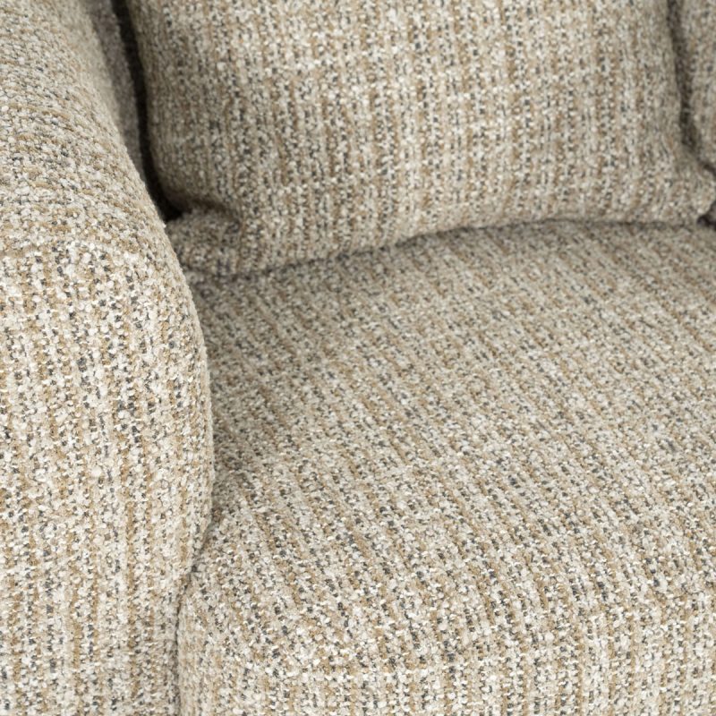 Fauteuil Jordan Taupe Asti, van Eleonora, detailfoto 12