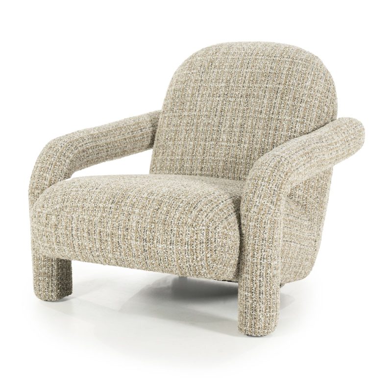 Fauteuil Monica - taupe Asti, van Eleonora, detailfoto