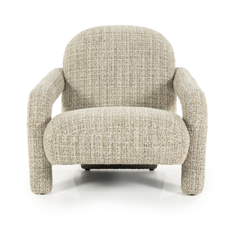 Fauteuil Monica - taupe Asti, van Eleonora, detailfoto 5