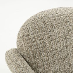 Fauteuil Monica - taupe Asti, van Eleonora, detailfoto 8