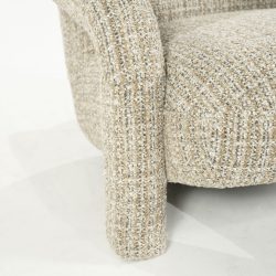 Fauteuil Monica - taupe Asti, van Eleonora, detailfoto 10
