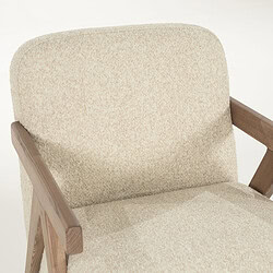 Fauteuil Francis - beige Flou, van Eleonora, detailfoto 6