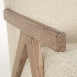 Fauteuil Francis - beige Flou, van Eleonora, detailfoto 8