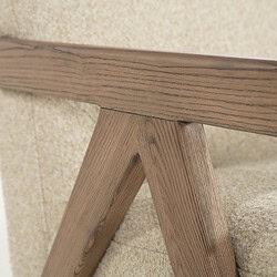 Fauteuil Francis - beige Flou, van Eleonora, detailfoto 9