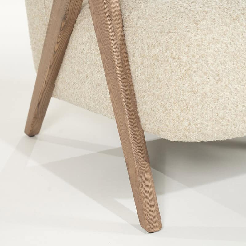 Fauteuil Francis - beige Flou, van Eleonora, detailfoto 10