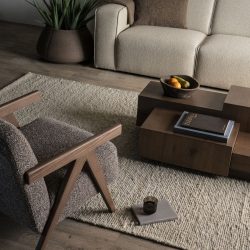 Fauteuil Francis - taupe Flou, van Eleonora, detailfoto 5