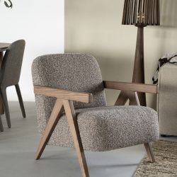 Fauteuil Francis - taupe Flou, van Eleonora, detailfoto 3