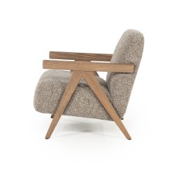 Fauteuil Francis - taupe Flou, van Eleonora, detailfoto 6