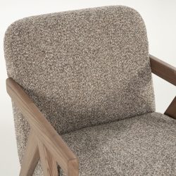 Fauteuil Francis - taupe Flou, van Eleonora, detailfoto 10