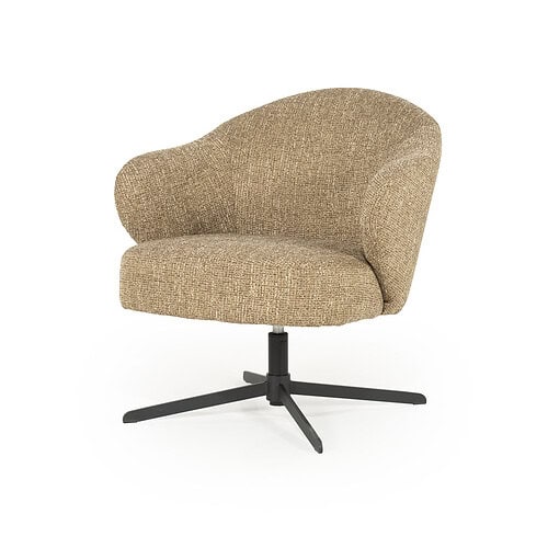 Fauteuil Connor - mosterd Donna, van Eleonora, hoofdfoto
