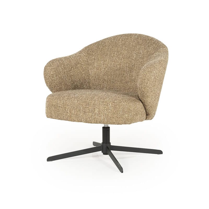 Fauteuil Connor - mosterd Donna, van Eleonora, hoofdfoto