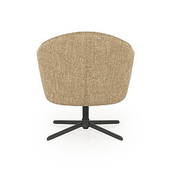 Fauteuil Connor - mosterd Donna, van Eleonora, detailfoto 4