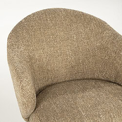 Fauteuil Connor - mosterd Donna, van Eleonora, detailfoto 6