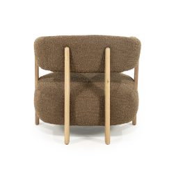 Sessel Lola – braun Hush, von Eleonora, Detailfoto 6