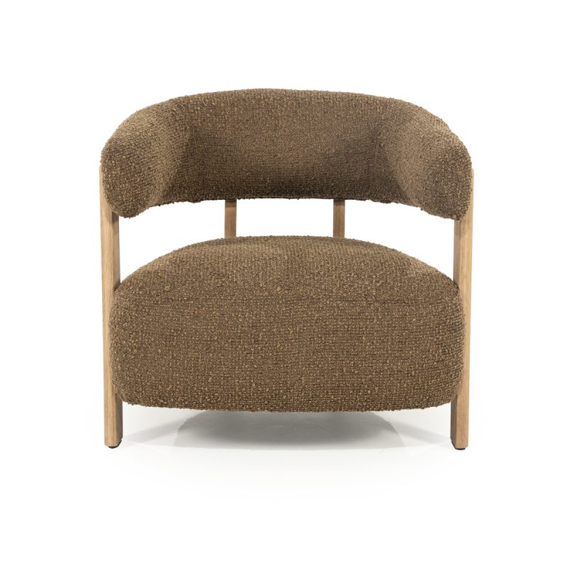 Sessel Lola – braun Hush, von Eleonora, Detailfoto 7