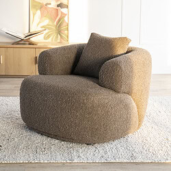 Sessel Bruno – braun Koda, von Eleonora, Detailfoto 3