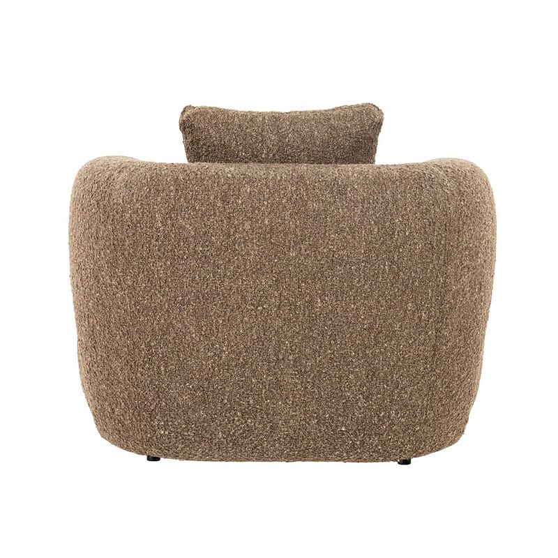 Sessel Bruno – braun Koda, von Eleonora, Detailfoto 8
