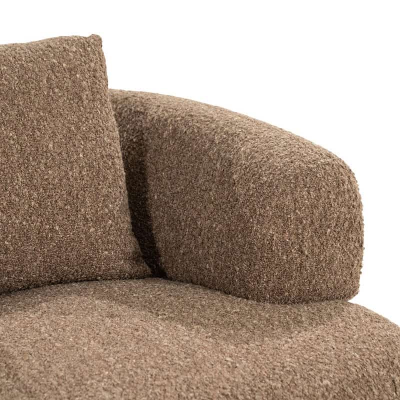 Sessel Bruno – braun Koda, von Eleonora, Detailfoto 10