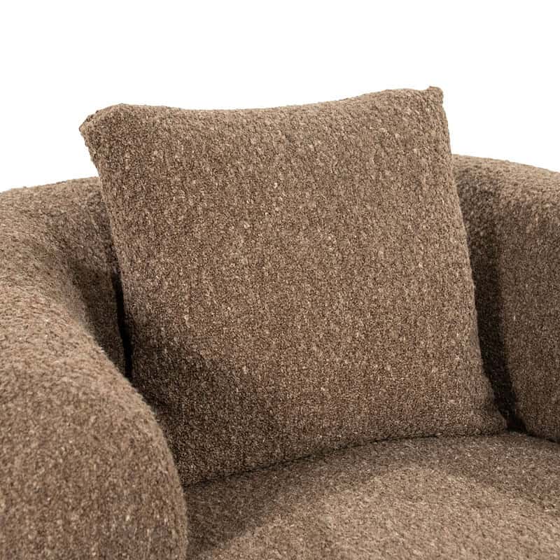 Sessel Bruno – braun Koda, von Eleonora, Detailfoto 11