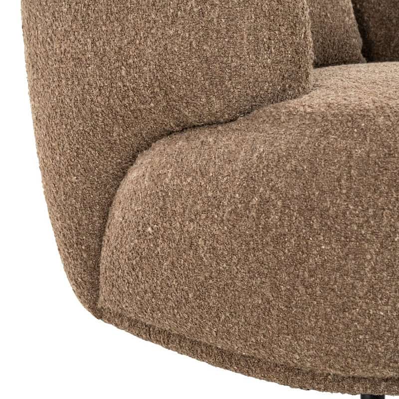 Sessel Bruno – braun Koda, von Eleonora, Detailfoto 13
