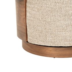 Fauteuil Nila bruin - taupe Vanu