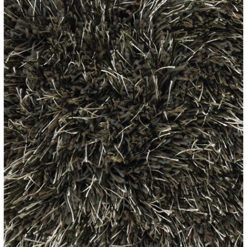 Detailopname Love Shaggy taupe karpet met zachte 60mm hoogpolige textuur
