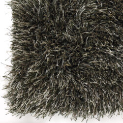 Love Shaggy Taupe Rond, detail 3