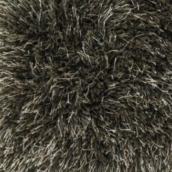 Love Shaggy Taupe Rond, detail 2