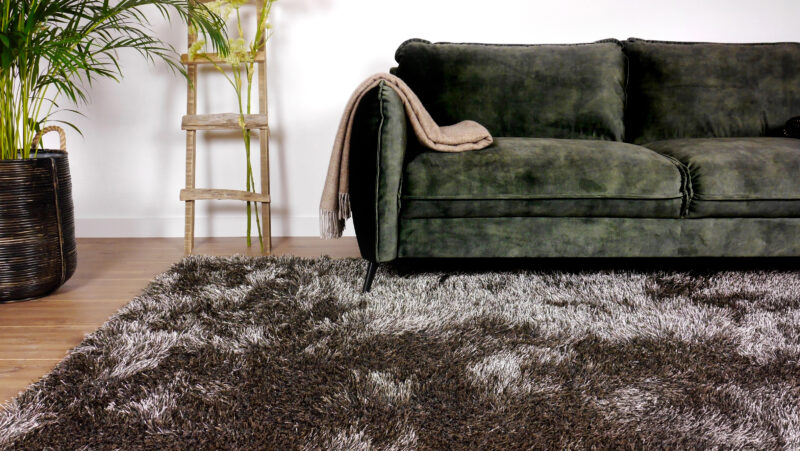 Love Shaggy Taupe Rond, sfeer