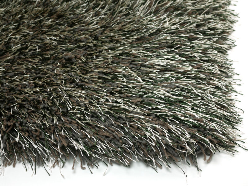 Love Shaggy Taupe Rond, detail 5