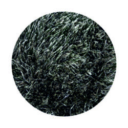 Vloerkleed Karpet Love Shaggy Taupe Rond, ronde feed-foto