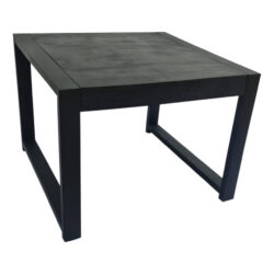 Beistelltisch Boaz, schwarz, Mangoholz, 60 cm