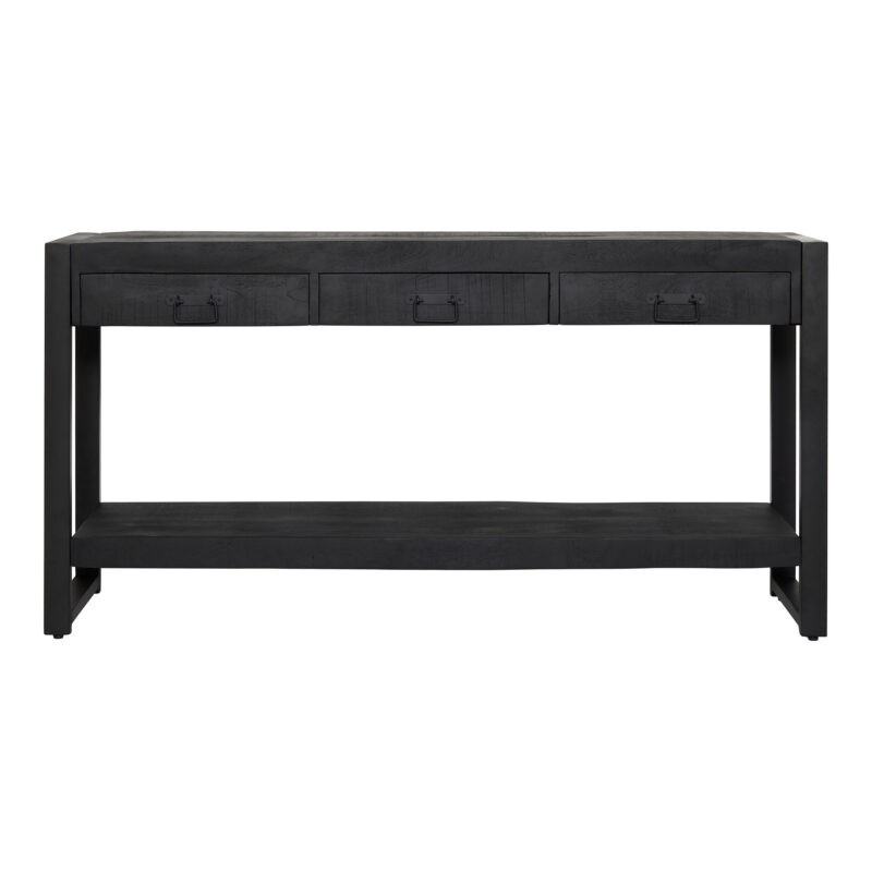 Sidetable Boaz Zwart Mangohout 150 cm