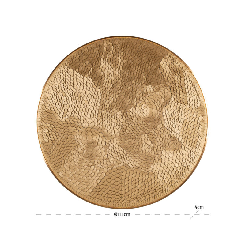 Wall art Bloom gold