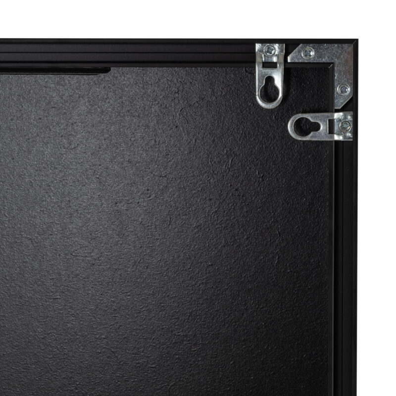 Achterzijde wall art Mirage brown right waterbestendig met ophangbevestiging