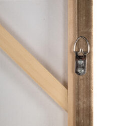 Zijaanzicht wall art Odyssey gold right waterbestendig handgemaakt canvas wanddecoratie