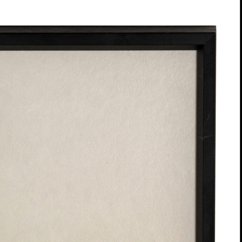 Wanddecoratie Euphoria brown right van bovenaf, gelaagd papier, abstract