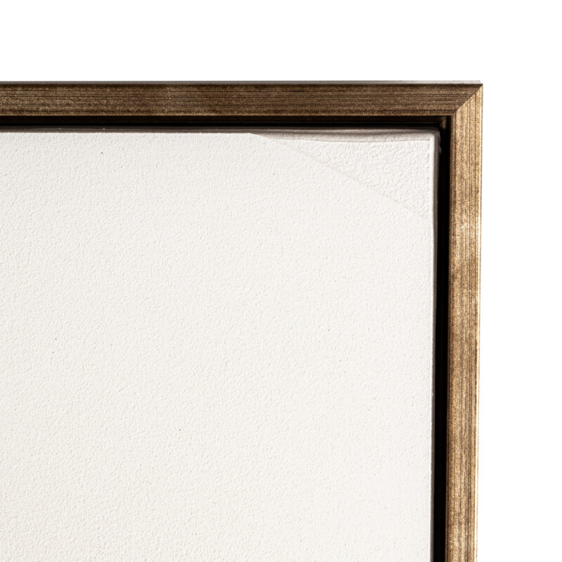 Wanddecoratie Decadence wit vanaf boven, afmetingen en ophangsysteem