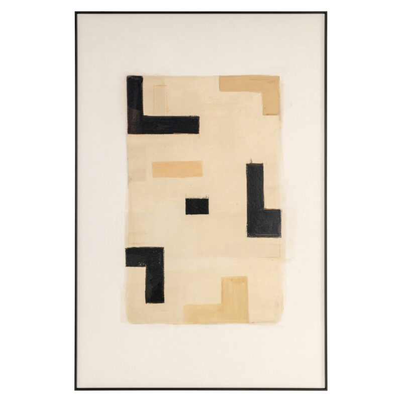 Wall art Vortex beige right