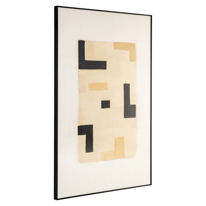 Wall art Vortex beige right