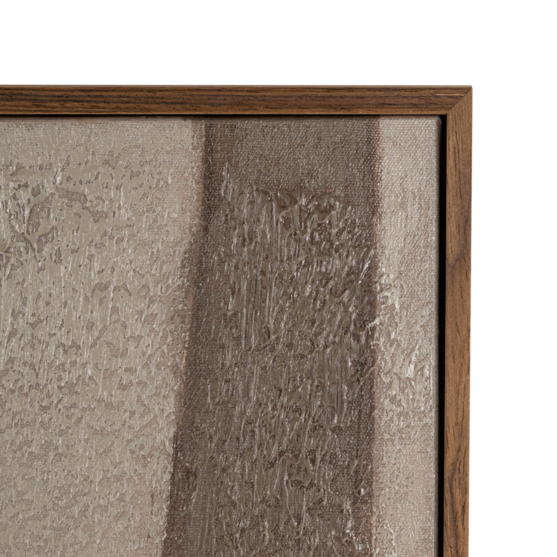 Diptychon-Kombination „Zenith Sand“ links und rechts auf Sandstein-Leinwand