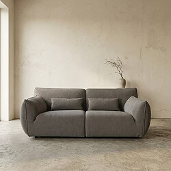 Bank met moderne, comfortabele uitstraling en minimalistisch design, perfect voor een eigentijdse woonkamer. Gemaakt van hoogwaardige materialen, biedt optimale zitcomfort en past in diverse interieur.
